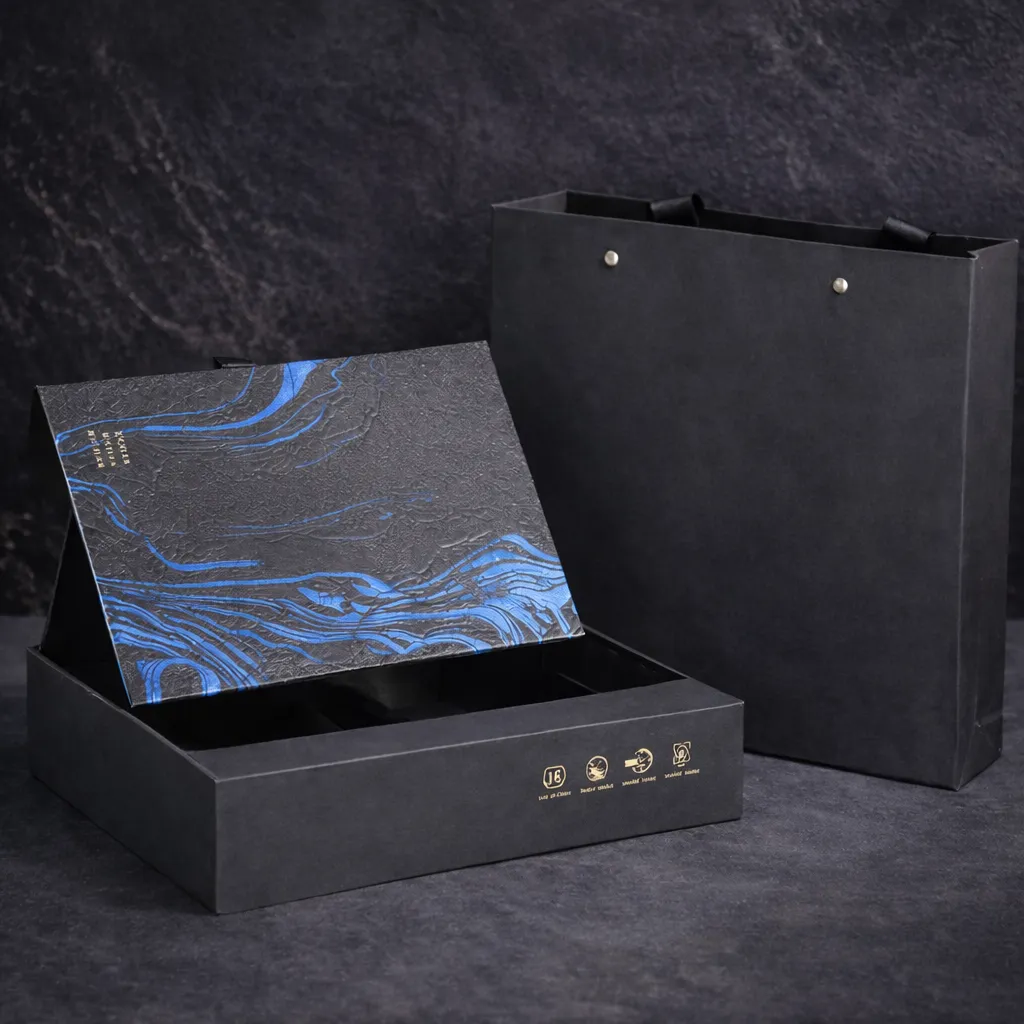 Индивидуальное изготовление подарочных коробок с объёмной откидной крышкой | Прямые поставки от производителя высококачественных упаковочных коробок