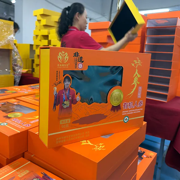 Компания Changchun Longfeng Packaging запустила серийное производство подарочных коробок премиум-класса для органического женьшеня, имеющего статус объекта «нематериального культурного наследия»
