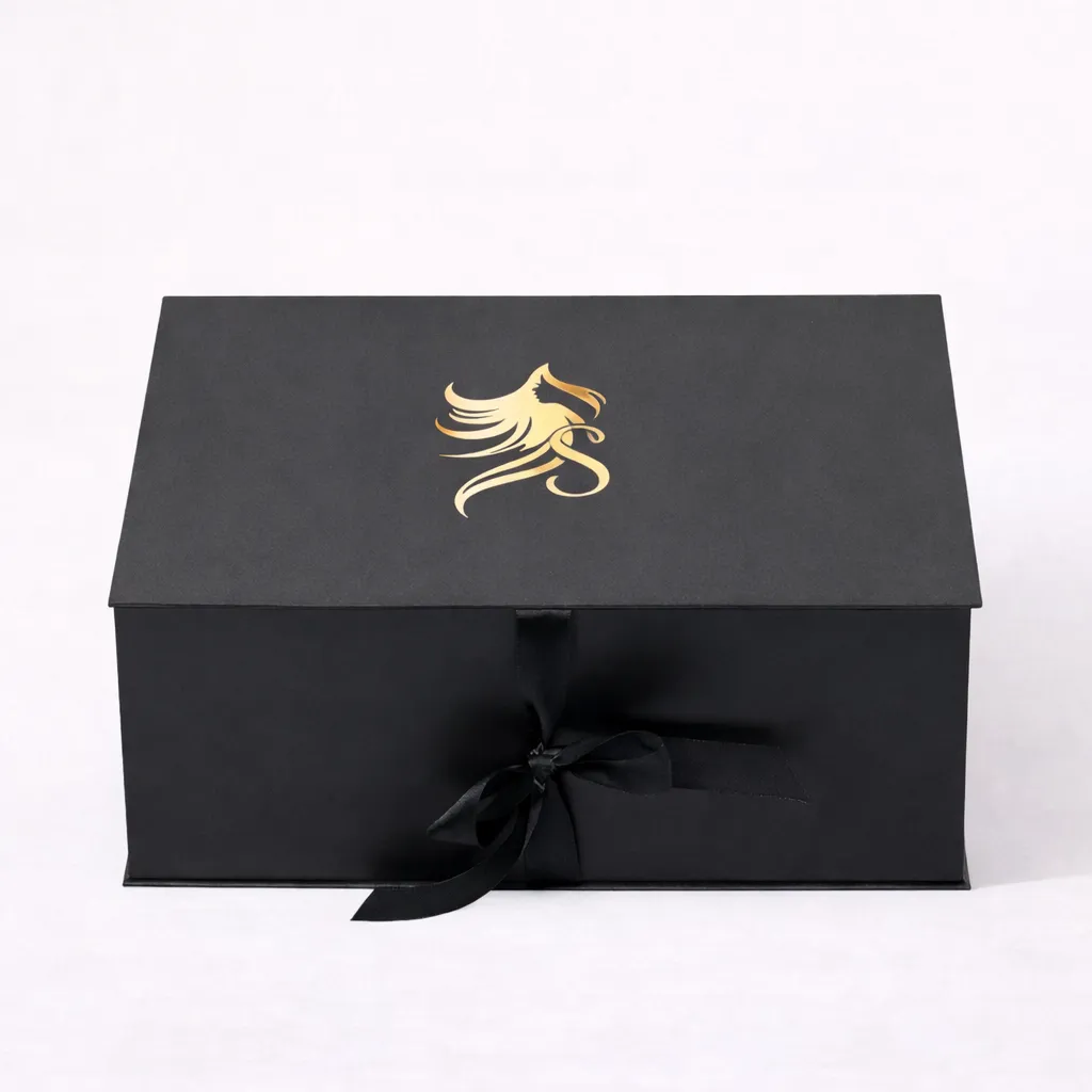 Магнитная коробка с откидной крышкой, коробка в форме книги, подарочная коробка