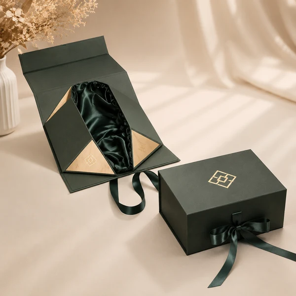 Новый прорыв в оригинальном типе коробок! Longfeng Packaging выпускает роскошную подарочную коробку с магнитной подсветкой и откидной крышкой