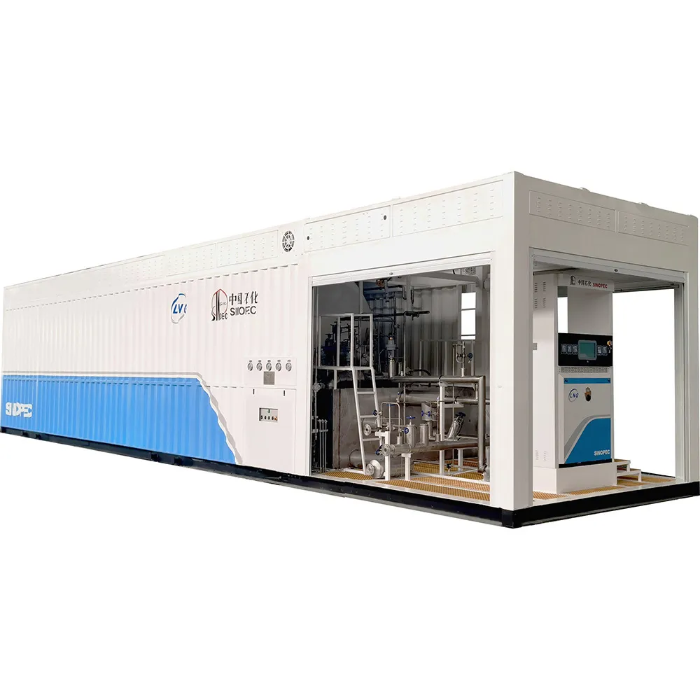 Модульная заправочная установка СПГ