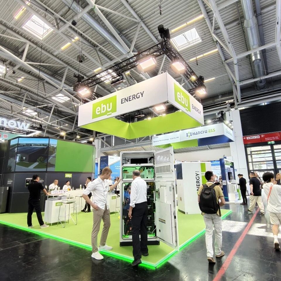 ebu ENERGY представила свою экспозицию на The smarter E Europe 2026