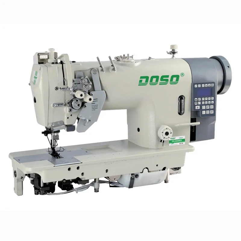 Высокоскоростная двухигольная плоскошовная машина с прямым приводом (раздельный игловодитель) DS-8450D3