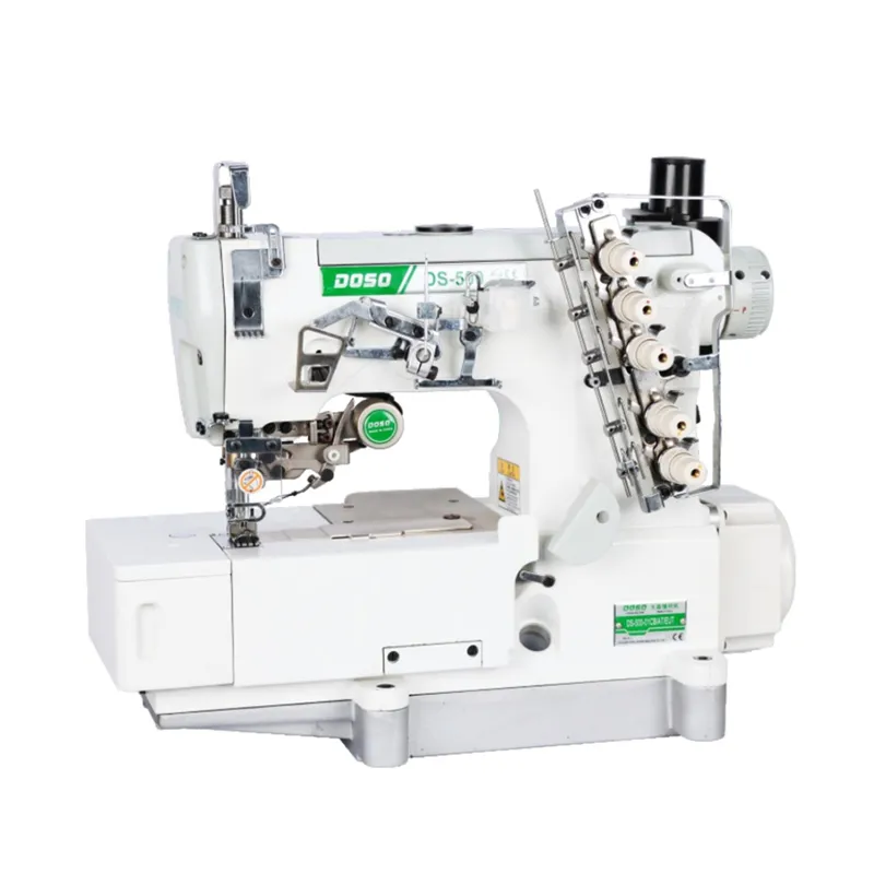Высокоскоростная плоскошовная машина с прямым приводом и платформой, автоматической обрезкой нити (электромагнитная автоматическая обрезка нити) DS-500-01CB EUT