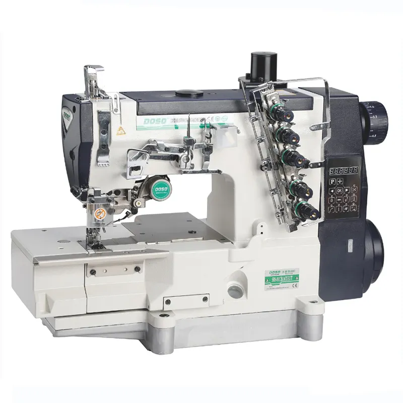 Интегрированная высокоскоростная плоскошовная машина с прямым приводом и платформой, автоматической обрезкой нити (электромагнитная автоматическая обрезка нити) DS-588-01CBATEUT