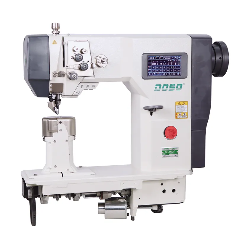 Компьютеризированный шаговый роликовый аппарат с одной иглой и автоматической обрезкой нити DS-1592T