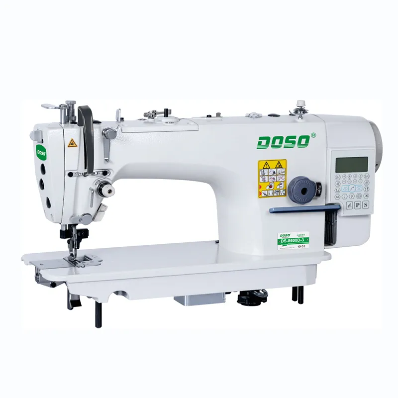 Плоскошовная машина с прямым приводом, автоматической обрезкой нити и ножом Doso DS-8600D-3