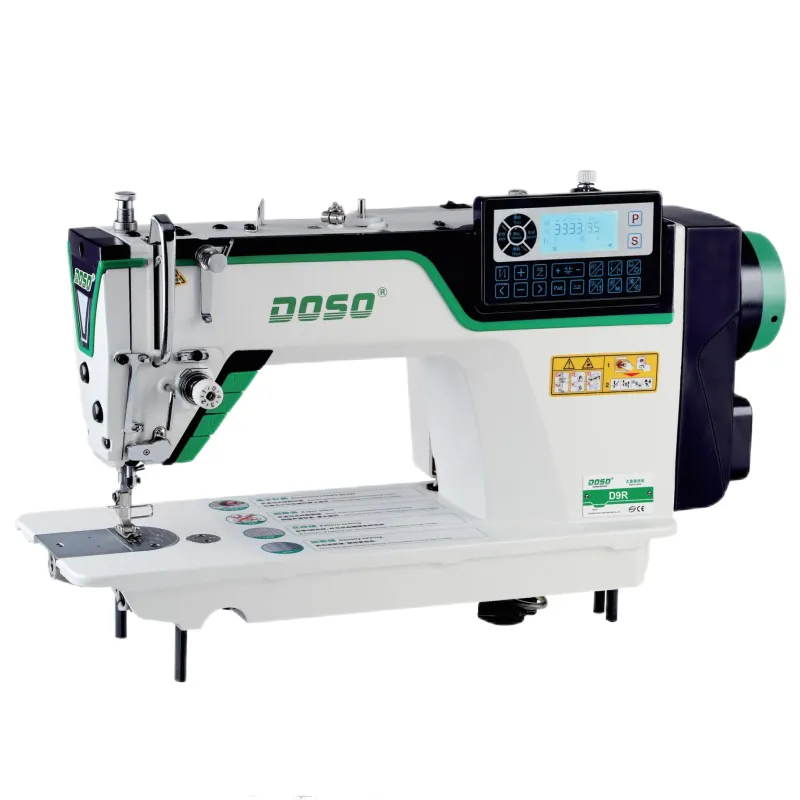 Плоскошовная машина с удлиненным шаговым механизмом подачи Doso D9R