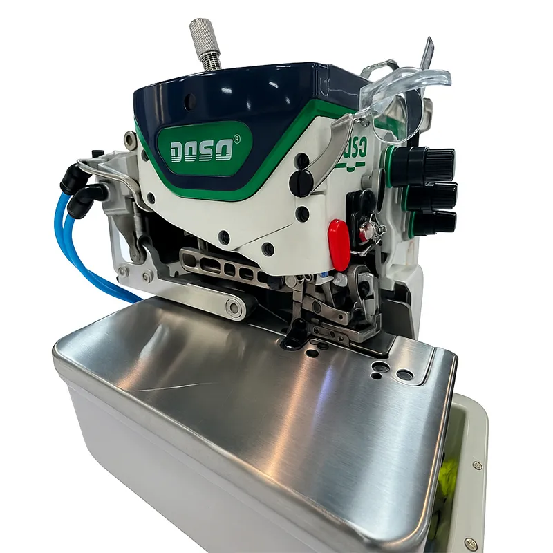 Сверхскоростная пятиниточная оверлочная машина с пневмообрезкой (электронный транспортер) Doso S6-5AT-PUTPL