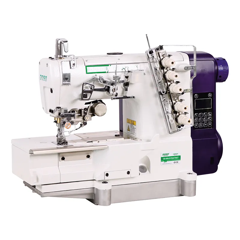 Шаговая плоскошовная машина с автоматической обрезкой нити (электромагнитная автоматическая обрезка нити) DS-588-01CBATBUT