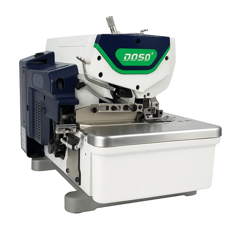 Шаговая сверхскоростная четырехниточная оверлочная машина с автоматической обрезкой нити Doso S6-4AT-BUT