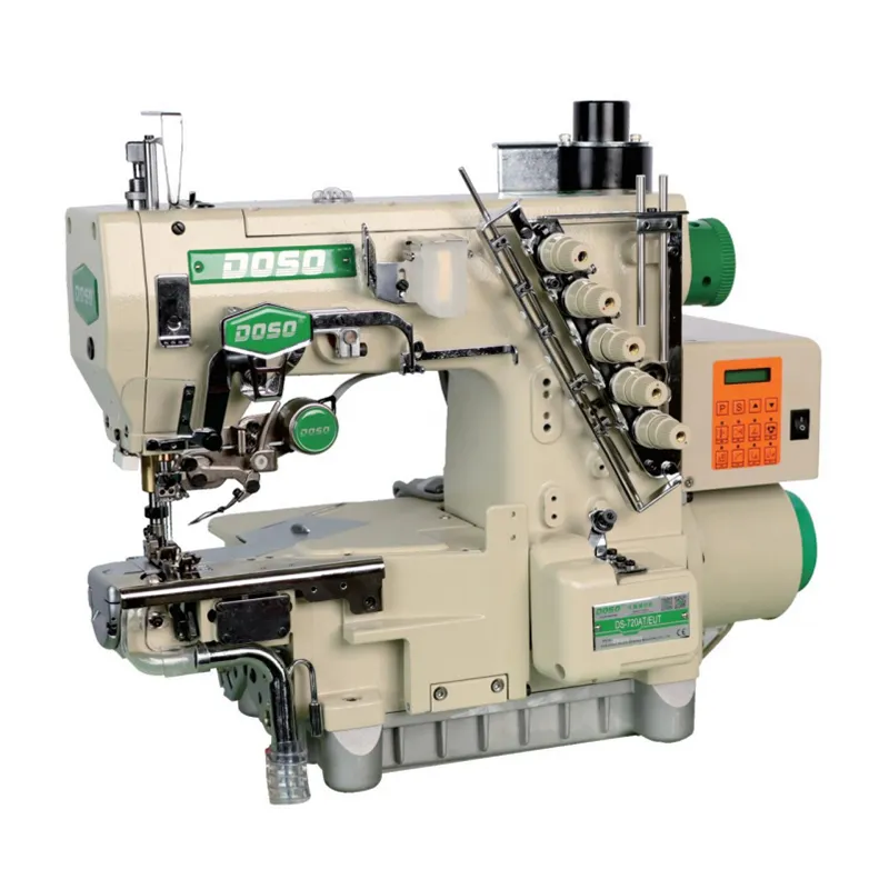 Штамповочный машин с прямым приводом, автоматическим обрезанием нитей и узким рабочим столом высокой скорости DS-720AT-EUT