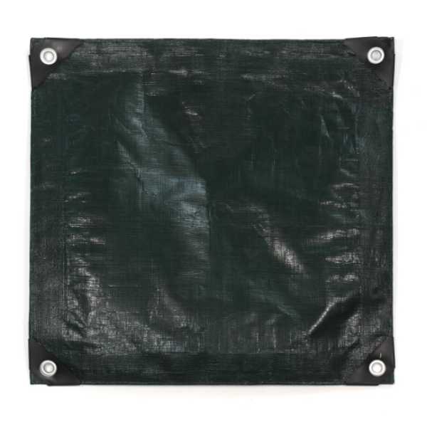 Военно-тёмно-зелёная тент из ПЭ/ПП: надёжная прочность и незаметная защита