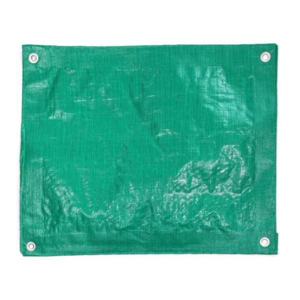 Двухцветная тент из ПЭ/ПП (зелёная/чёрная): универсальная маскировка и защита