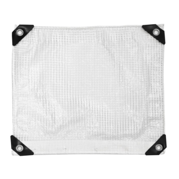  Толстостенная двухсторонняя белая тентная ткань из ПЭ/ПП: Чистая и яркая защита