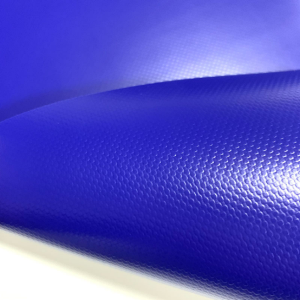  Толстостенная синяя ПВХ-тентная ткань с ножевым покрытием: Для грузовиков и транспортировки