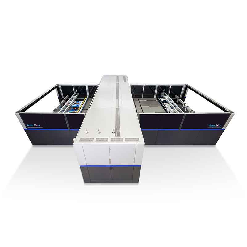 Venus 33x-s Полностью автоматический высокоскоростной принтер с загрузкой и выгрузкой материала