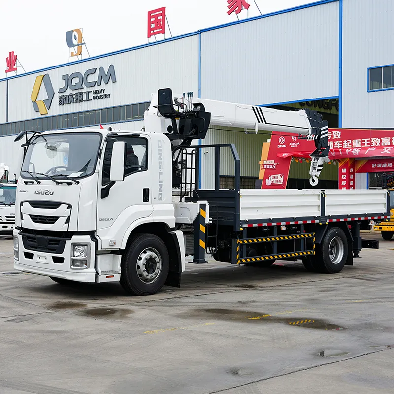 10 Тонн ISUZU GIGA Кран на автомобильном шасси