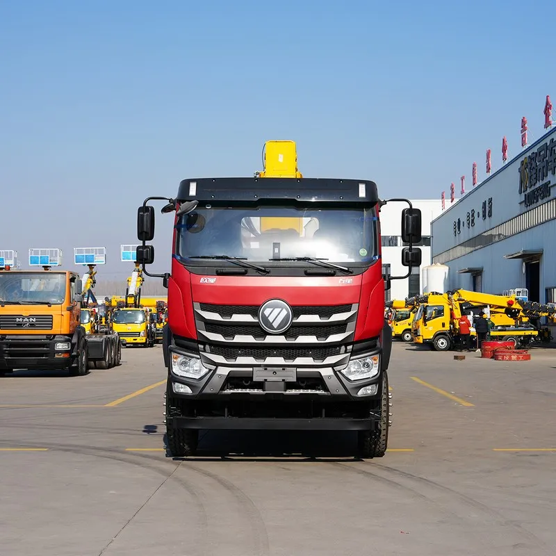 10-тонный грузовик FOTON с установленным краном