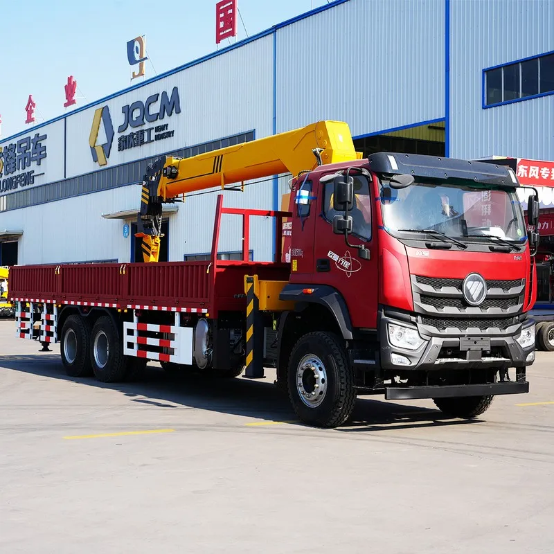 10-тонный грузовик FOTON с установленным краном