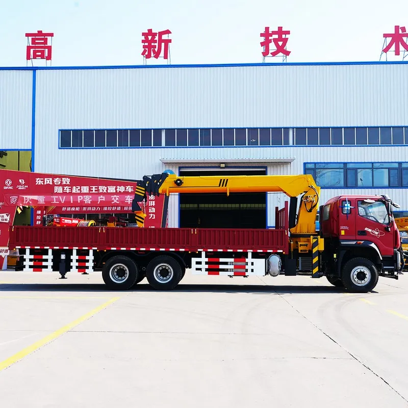 10-тонный грузовик FOTON с установленным краном