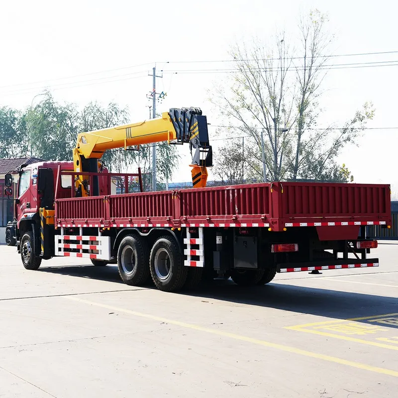 10-тонный грузовик FOTON с установленным краном