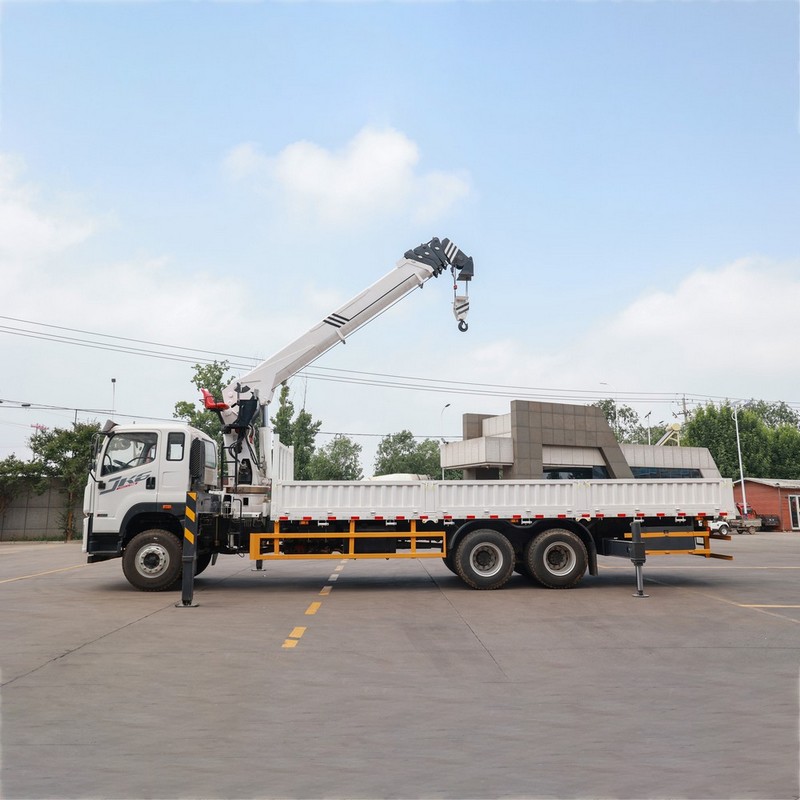 10t JieFang Кран на автомобильном шасси
