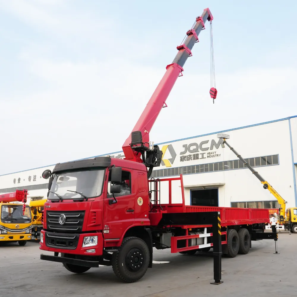 12 Тонн DONGFENG Кран на автомобильном шасси