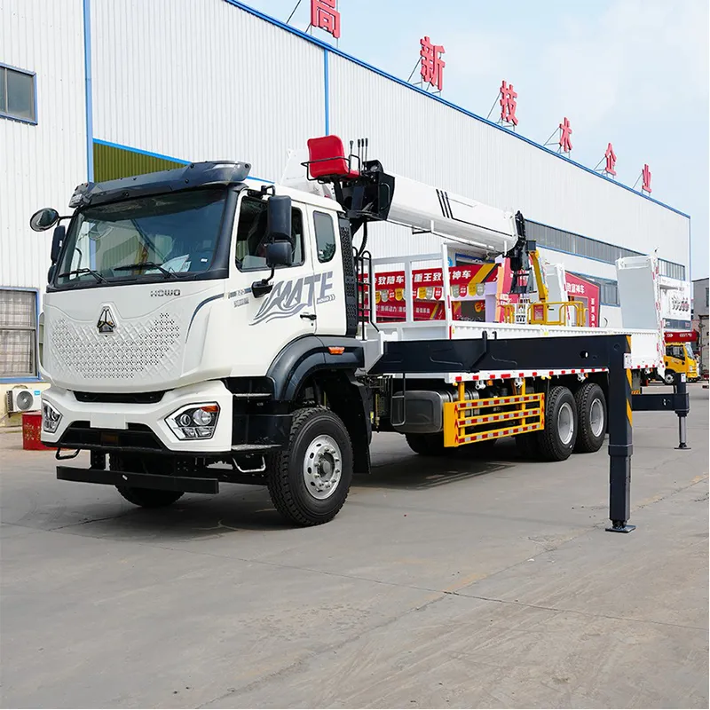 12 Тонн SINOTRUK HOWO Кран на автомобильном шасси