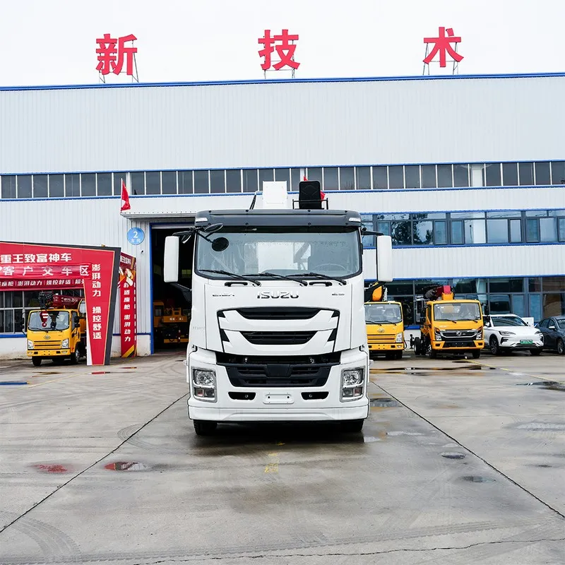 16-тонный грузовик ISUZU с установленным краном