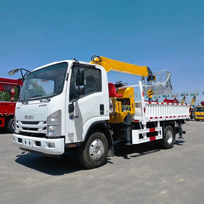 3.2 Тонн ISUZU Кран на автомобильном шасси