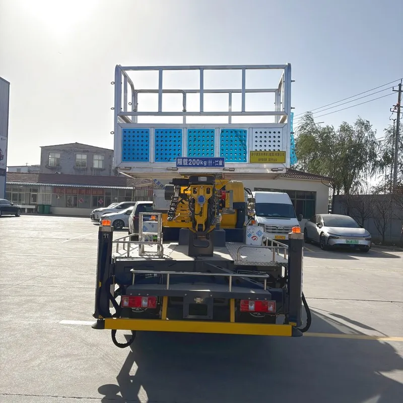 32-метровая подъемная рабочая платформа JIEFANG