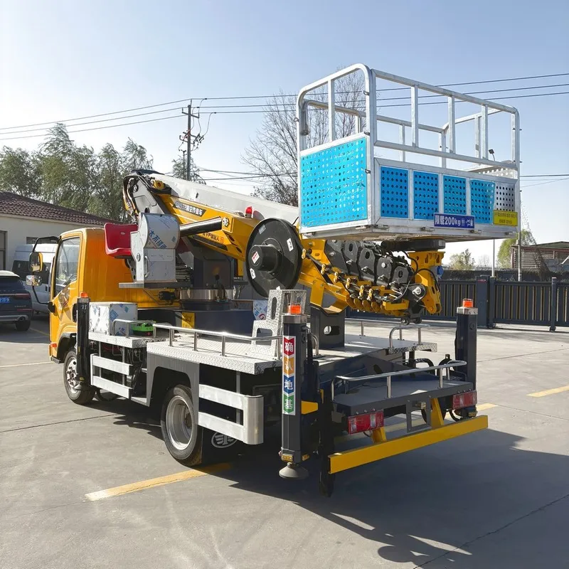 32-метровая подъемная рабочая платформа JIEFANG