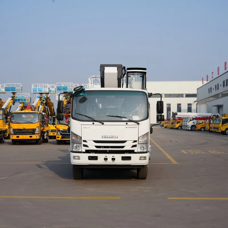 35-метровая подъемная рабочая платформа ISUZU