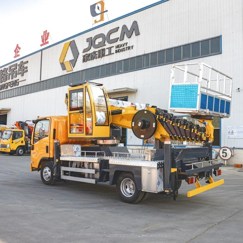 35-метровая подъемная рабочая платформа ISUZU