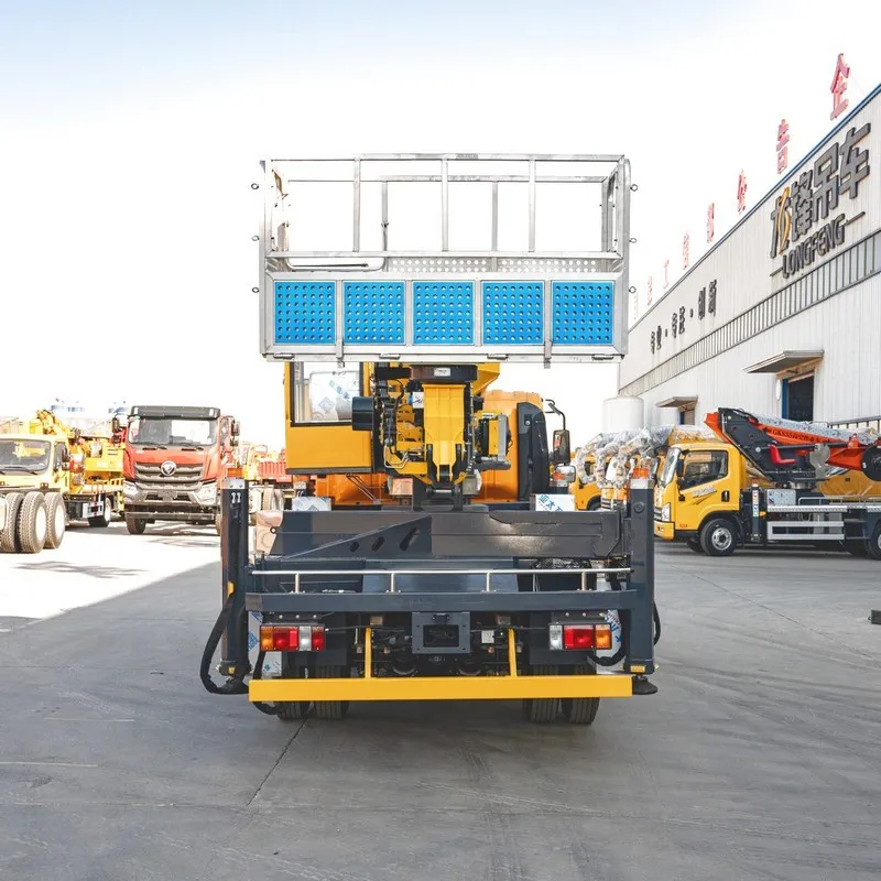 35-метровая подъемная рабочая платформа ISUZU