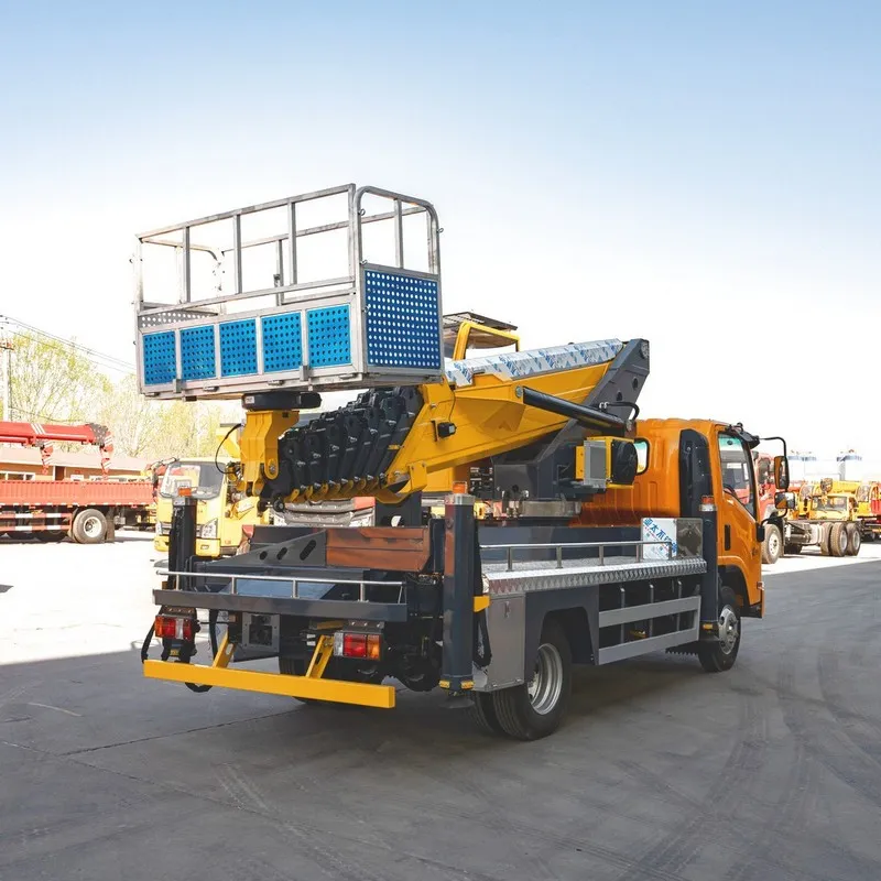 35-метровая подъемная рабочая платформа ISUZU