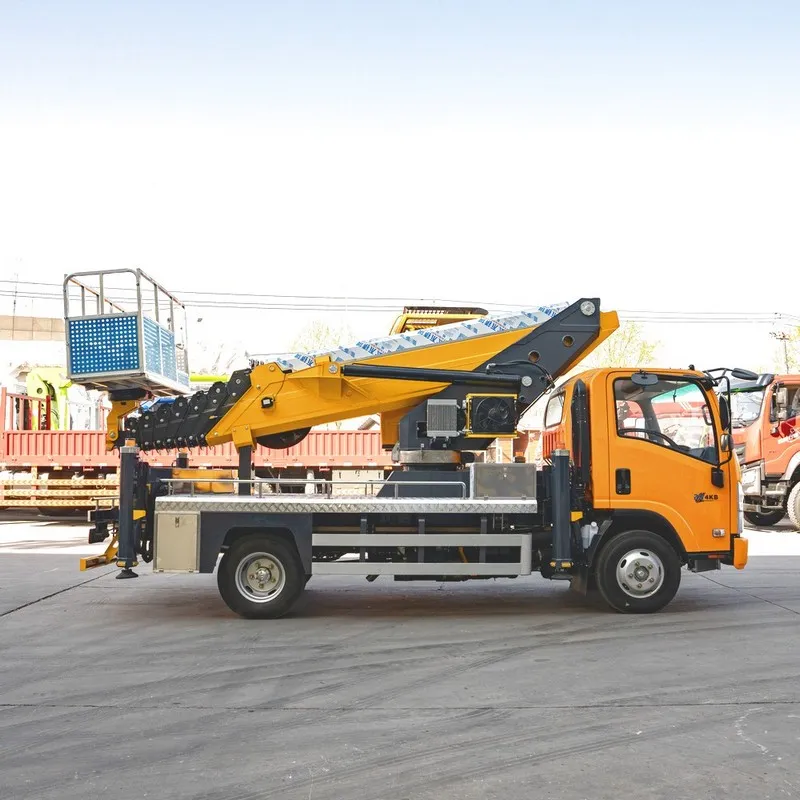 35-метровая подъемная рабочая платформа ISUZU