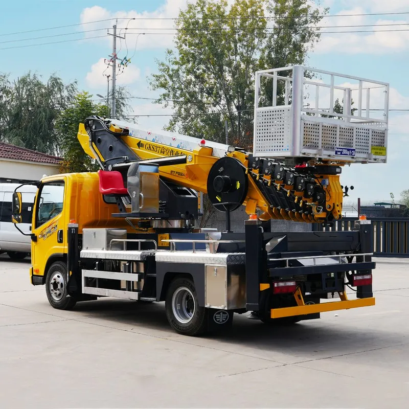 37-метровая подъемная рабочая платформа JIEFANG