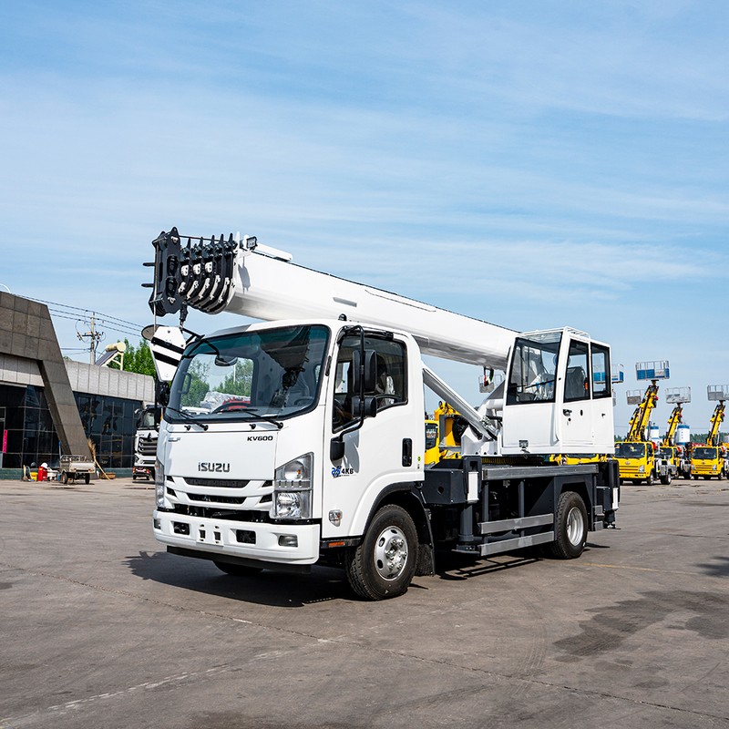 5t ISUZU KV600 Автомобильный кран