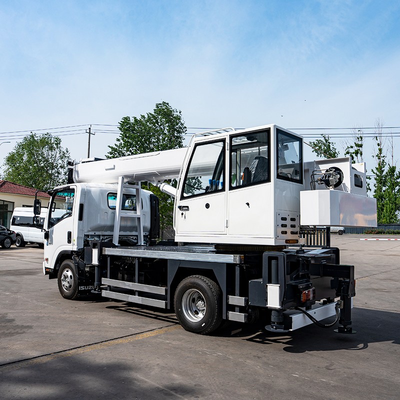5t ISUZU KV600 Автомобильный кран