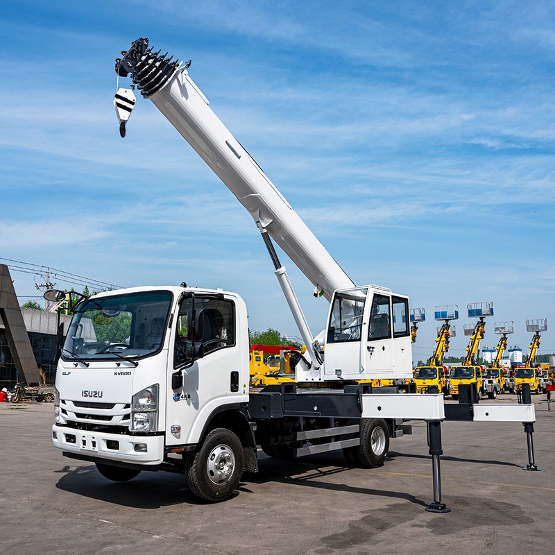 5t ISUZU KV600 Автомобильный кран