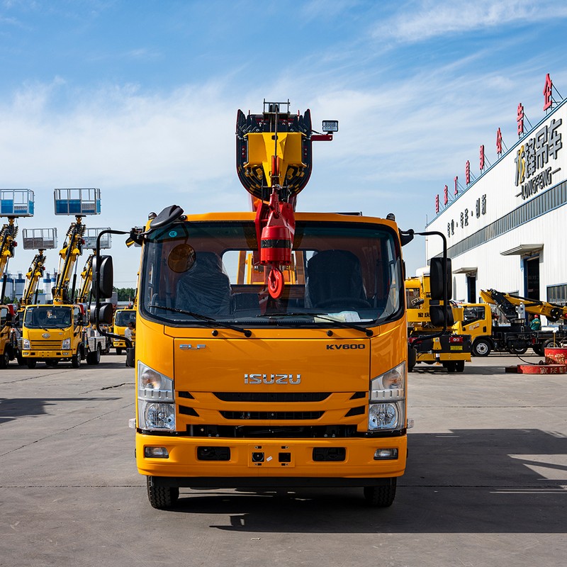 5t ISUZU KV600 Автомобильный кран