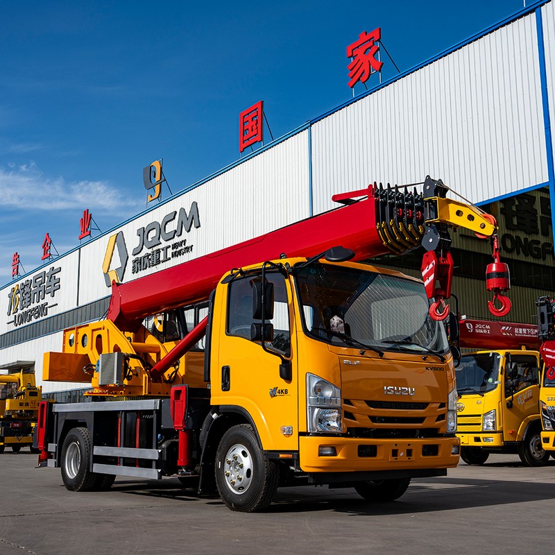 5t ISUZU KV600 Автомобильный кран