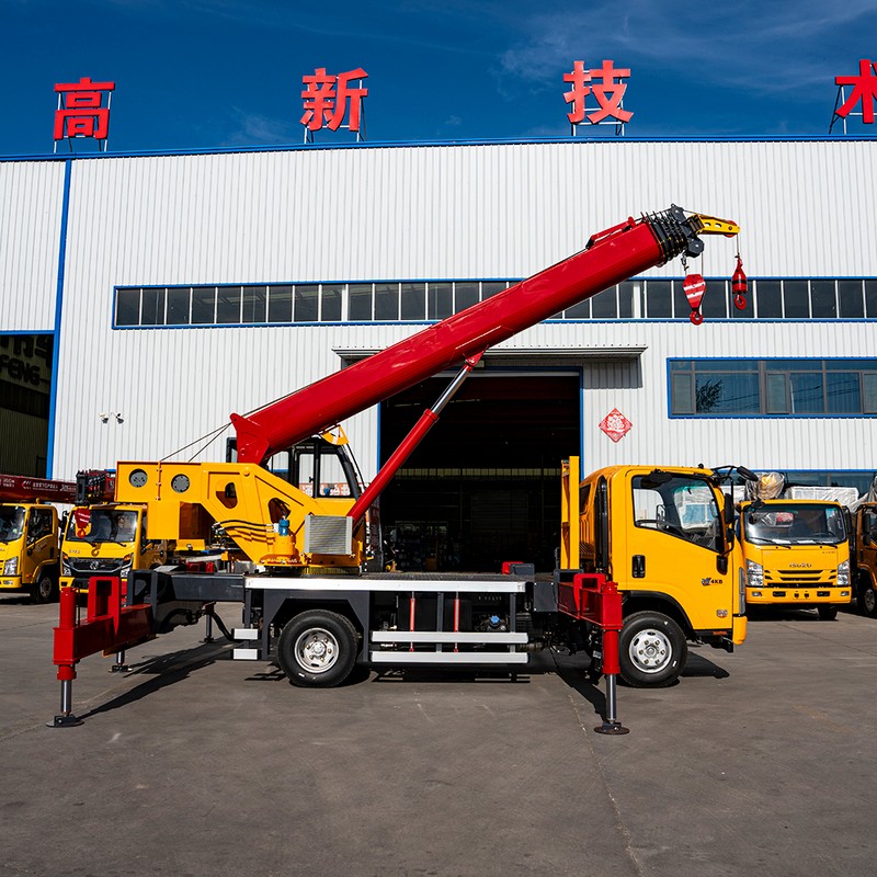 5t ISUZU KV600 Автомобильный кран
