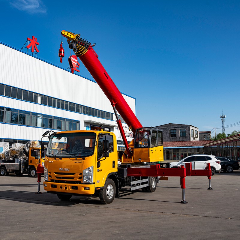 5t ISUZU KV600 Автомобильный кран
