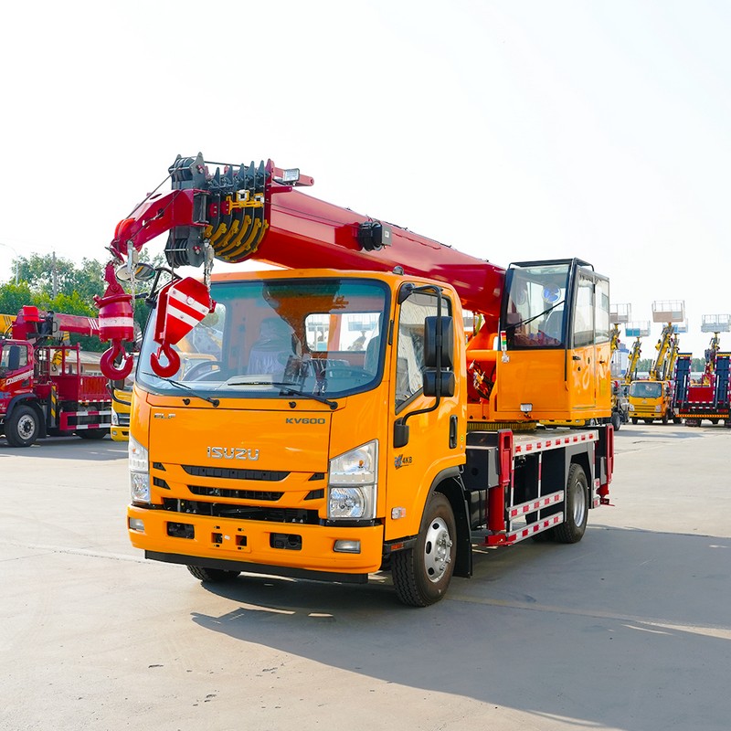 5t ISUZU KV600 Автомобильный кран