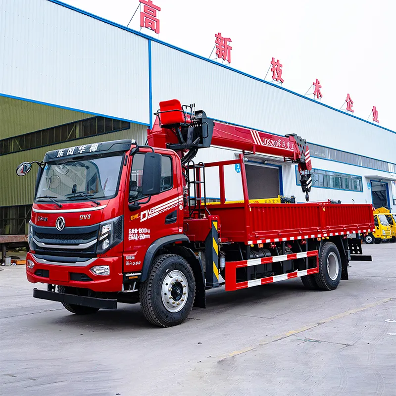 8 Тонн DONGFENG DV3 Кран на автомобильном шасси
