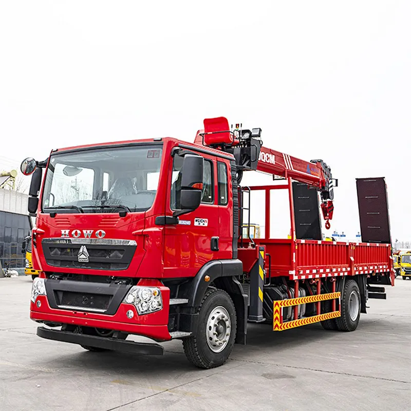 8 Тонн HOWO Кран на автомобильном шасси