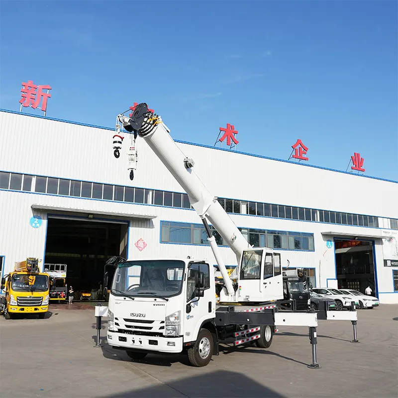 8 Тонн ISUZU KV600 Автомобильный кран